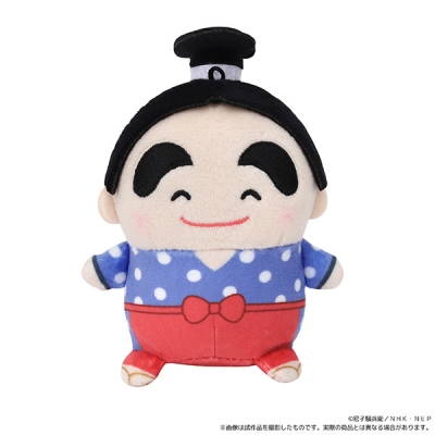 【グッズ-キーホルダー】忍たま乱太郎 まめめいと(ぬいぐるみマスコット)/福富しんべヱ(私服ver.)