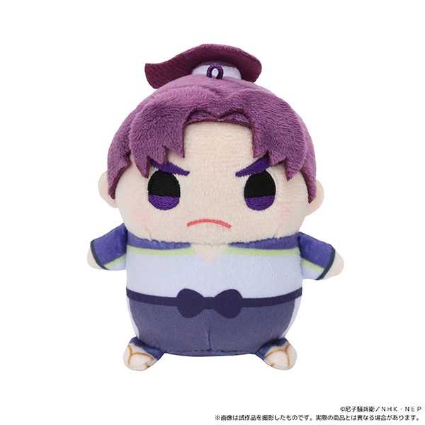 【グッズ-キーホルダー】忍たま乱太郎 まめめいと(ぬいぐるみマスコット)/潮江文次郎(私服ver.)