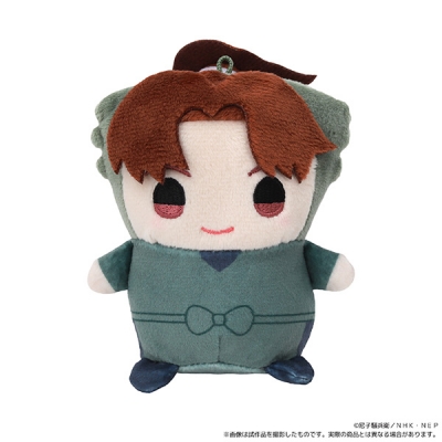 【グッズ-キーホルダー】忍たま乱太郎 まめめいと(ぬいぐるみマスコット)/山田利吉(忍者服ver.)