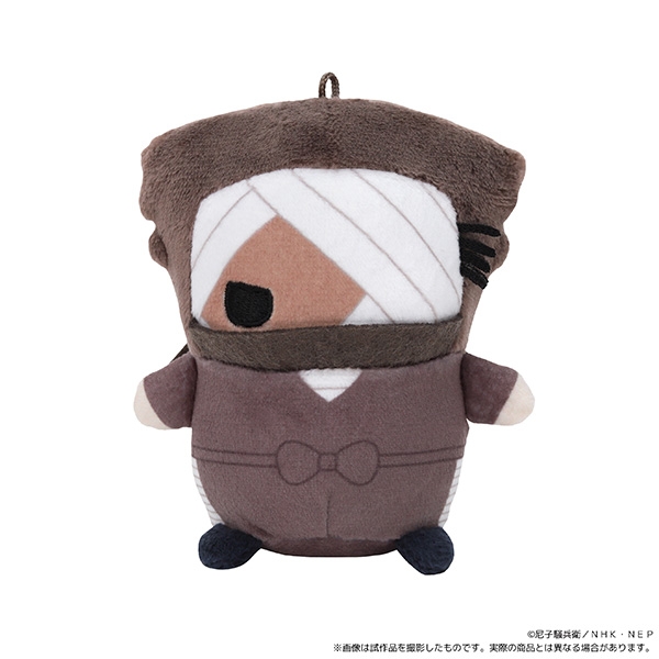 【グッズ-キーホルダー】忍たま乱太郎 まめめいと(ぬいぐるみマスコット)/雑渡昆奈門