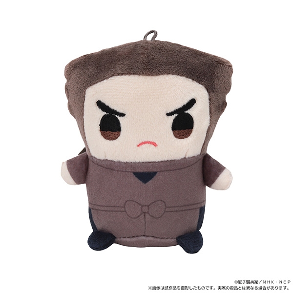 【グッズ-キーホルダー】忍たま乱太郎 まめめいと(ぬいぐるみマスコット)/諸泉尊奈門