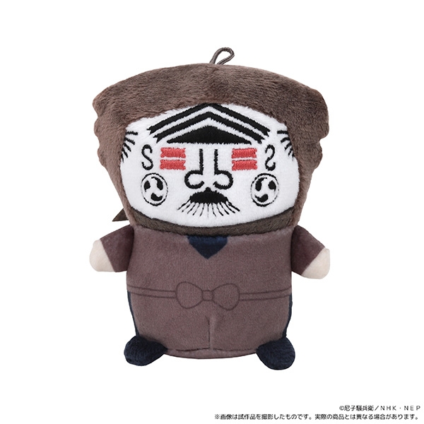 【グッズ-キーホルダー】忍たま乱太郎 まめめいと(ぬいぐるみマスコット)/押都長烈