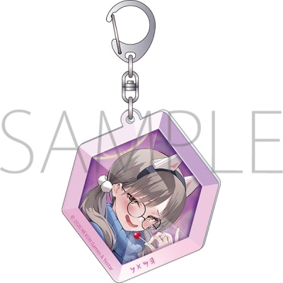 【グッズ-キーホルダー】ブルーアーカイブ 神名文字風アクリルキーホルダー/モエ