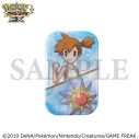 【グッズ-バッチ】『ポケモンマスターズ EX』 スクエア缶バッジ/カスミ&スターミーの画像