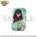 【グッズ-バッチ】『ポケモンマスターズ EX』 スクエア缶バッジ/ゼイユ&ヤバソチャ (ボンサクのすがた)の画像