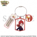 【グッズ-キーホルダー】『ポケモンマスターズ EX』 バディーズわざアクリルキーホルダー/シルバー&ホウオウの画像