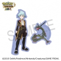 【グッズ-ステッカー】『ポケモンマスターズ EX』 バディーズ ダイカットステッカーセット/ダイゴ(アニバーサリー)&レックウザの画像
