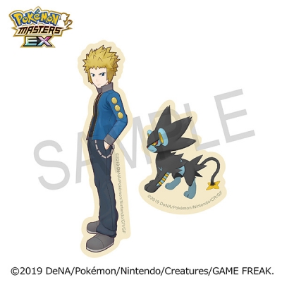 【グッズ-ステッカー】『ポケモンマスターズ EX』 バディーズ ダイカットステッカーセット/デンジ&レントラー