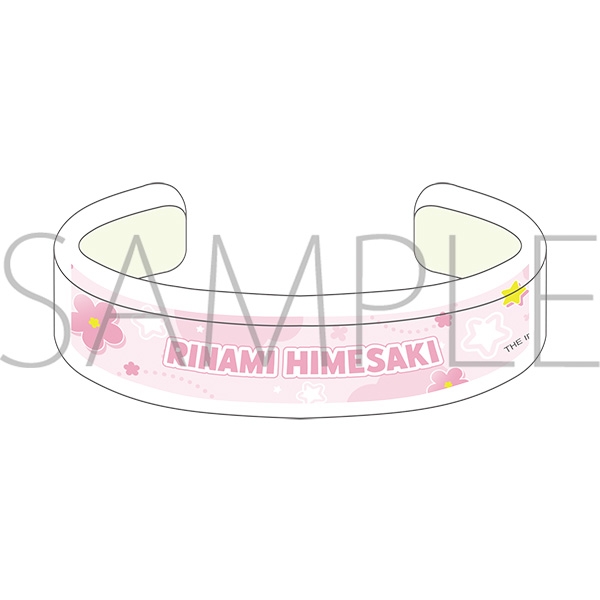 【グッズ-腕輪】学園アイドルマスター アクリルバングル／姫崎莉波　初星文化祭フェア