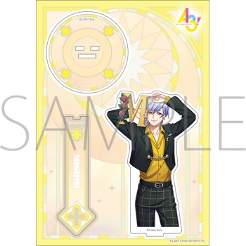 グッズ-スタンドポップ】A3! スティック付きアクリルスタンド／斑鳩 