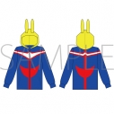 【グッズ-ジャンパー・コート】僕のヒーローアカデミア オールマイトパーカー/Mの画像