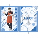 【グッズ-クリアファイル】ハイキュー!! クリアファイル 嶋田マートお手伝い 影山飛雄の画像