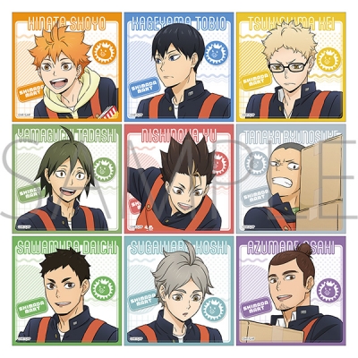 【グッズ-ステッカー】ハイキュー!! ステッカーセレクション 嶋田マートお手伝い