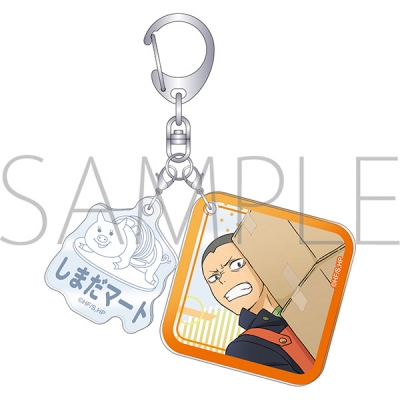 【グッズ-キーホルダー】ハイキュー!! 2連アクリルキーホルダー 嶋田マートお手伝い 田中龍之介