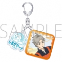 【グッズ-キーホルダー】ハイキュー!! 2連アクリルキーホルダー 嶋田マートお手伝い 菅原孝支の画像