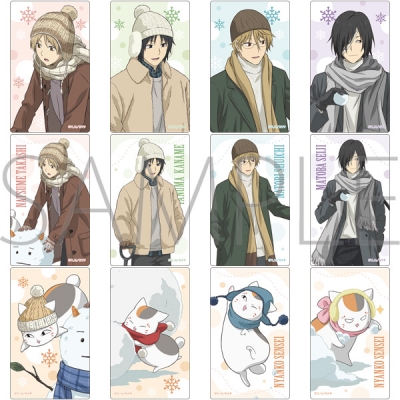 【グッズ-カード】夏目友人帳 トレーディングクリアカード/あったかコーデVer. 全12種