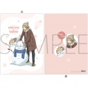 【グッズ-クリアファイル】夏目友人帳 クリアファイル/夏目貴志&ニャンコ先生 あったかコーデVer.の画像