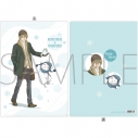 【グッズ-クリアファイル】夏目友人帳 クリアファイル/名取周一&ニャンコ先生 あったかコーデVer.の画像