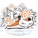 【グッズ-スタンドポップ】夏目友人帳 ニャンコ先生アクリルスタンド/あじさいの画像