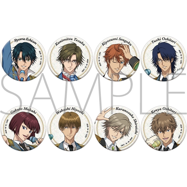 【グッズ-バッチ】新テニスの王子様 ホログラムキャラバッジコレクション／A