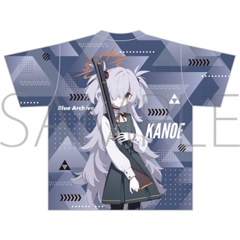 グッズ-Tシャツ】ブルーアーカイブ フルグラフィックTシャツ／カノエ 