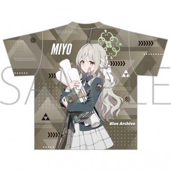 グッズ-Tシャツ】ブルーアーカイブ フルグラフィックTシャツ／ミヨ 