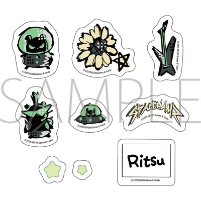 【グッズ-シール】ブルーアーカイブ フレークシール(リツ)