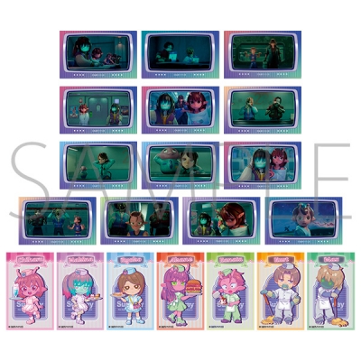 【グッズ-カード】銀河特急 ミルキー☆サブウェイ クリアシートコレクション/全20種