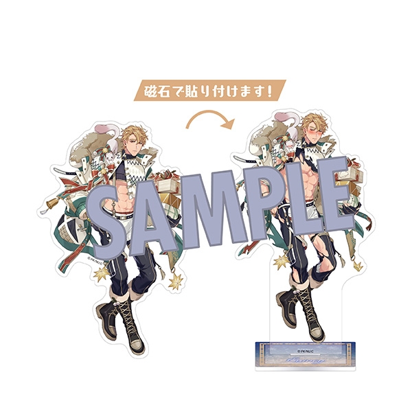 【グッズ-スタンドポップ】NU: カーニバル 着せ替えアクリルスタンド／ケシー(聖夜の灯火)