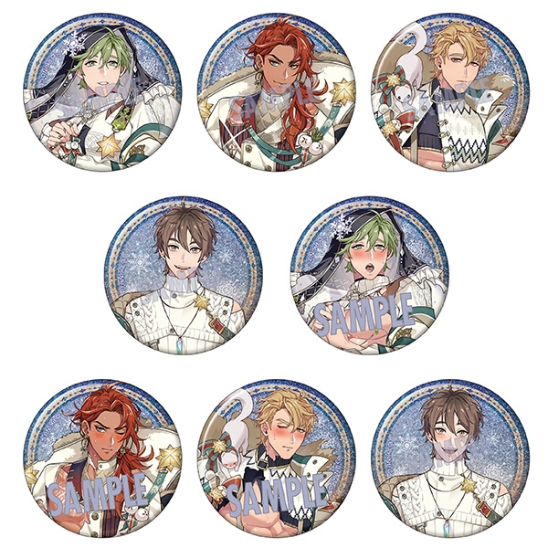 【グッズ-バッチ】NU: カーニバル ホログラムキャラバッジコレクション／聖夜の灯火