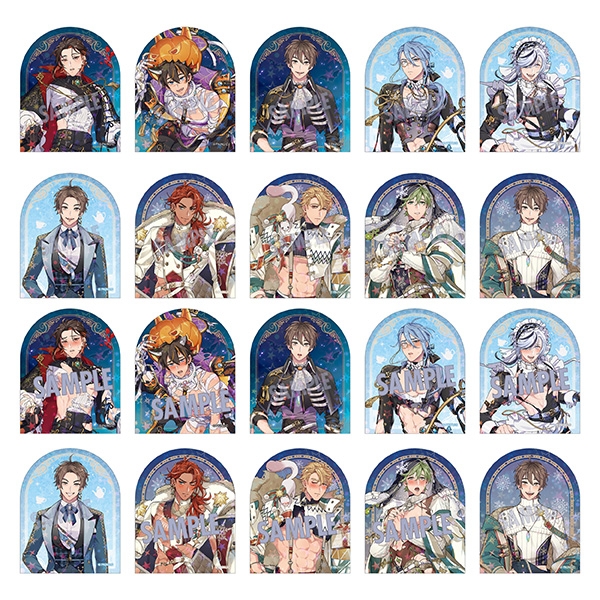 【グッズ-シール】NU: カーニバル ぺたコレクション／ファントムオブマッドネス・華麗なる大作戦・聖夜の灯火