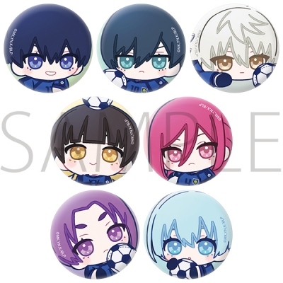 【グッズ-バッチ】ブルーロック2期 もちっとバッジコレクション/ぬいパル すきっぷ