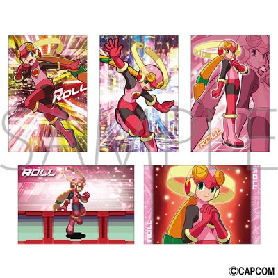 【グッズ-ポストカード】ロックマンエグゼ ポストカードセット/ロール