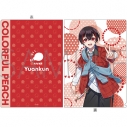 【グッズ-クリアファイル】カラフルピーチ ミニクリアファイル/ゆあんくんの画像