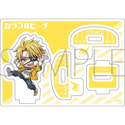 【グッズ-スタンドポップ】カラフルピーチ ゆらゆらアクリルフィギュア/たっつん
