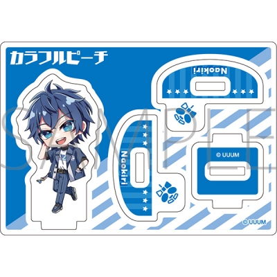 【グッズ-スタンドポップ】カラフルピーチ ゆらゆらアクリルフィギュア/なおきり