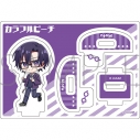 【グッズ-スタンドポップ】カラフルピーチ ゆらゆらアクリルフィギュア/もふの画像
