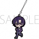 【グッズ-ストラップ】カラフルピーチ ラバーストラップ/もふの画像