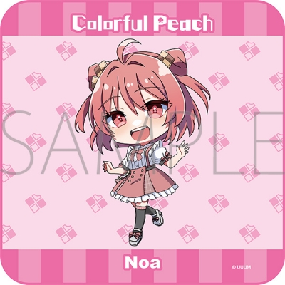 【グッズ-タオル】カラフルピーチ ハンドタオル/のあ