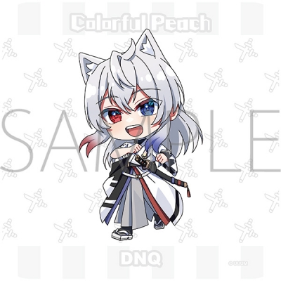 【グッズ-タオル】カラフルピーチ ハンドタオル/どぬく