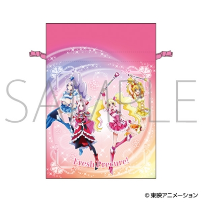 【グッズ-巾着】フレッシュプリキュア! 巾着/フレッシュプリキュア!