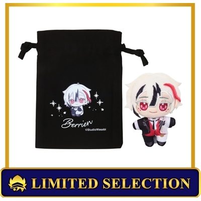 【グッズ-セットもの】悪魔執事と黒い猫 ぬいパル アニセレ限定セット(巾着付き)/ベリアン【アニセレ】