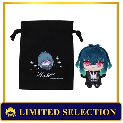 【グッズ-セットもの】悪魔執事と黒い猫 ぬいパル アニセレ限定セット(巾着付き)/バスティン【アニセレ】