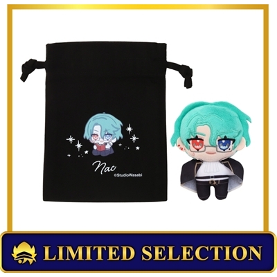 【グッズ-セットもの】悪魔執事と黒い猫 ぬいパル アニセレ限定セット(巾着付き)/ナック【アニセレ】