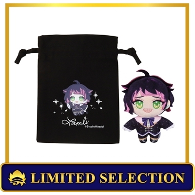 【グッズ-セットもの】悪魔執事と黒い猫 ぬいパル アニセレ限定セット(巾着付き)/ラムリ【アニセレ】