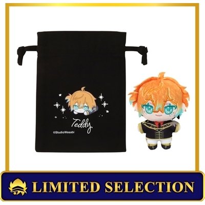 【グッズ-セットもの】悪魔執事と黒い猫 ぬいパル アニセレ限定セット(巾着付き)/テディ【アニセレ】