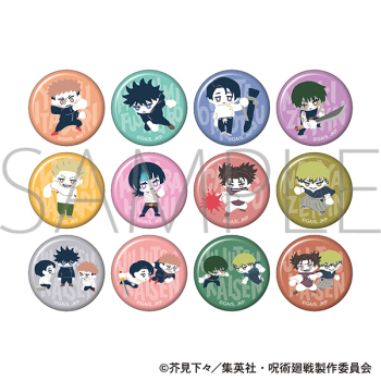 グッズ-バッチ】呪術廻戦 第3期 ミニ缶バッジコレクション／ゆる 