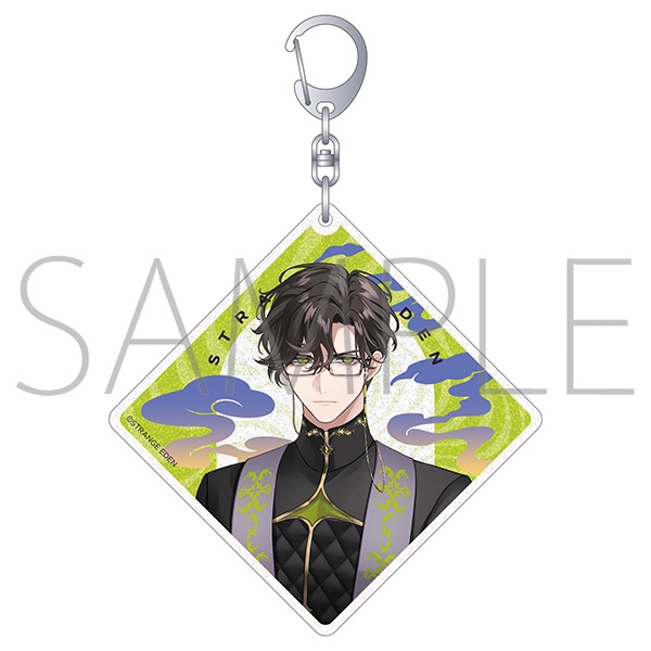 [Good-Key Holder] STRANGE EDEN Lame Acrylic Key Holder/Jiki Shuichiro
