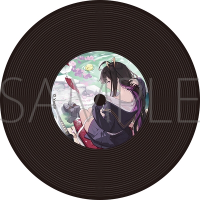 【グッズ-コースター】ステラソラ レコード風コースター/古池の水音