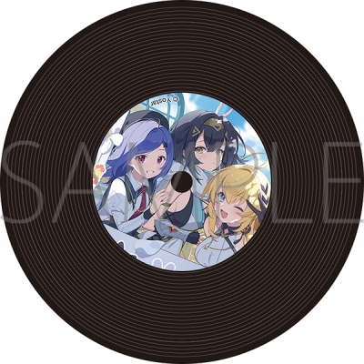 【グッズ-コースター】ステラソラ レコード風コースター/『空白』の序章